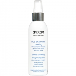BINGOSPA PROFESSIONAL Błotny peeling enzymatyczny z kompleksem kwasów 150g